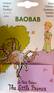 Graines de baobab Andosania Digitata Le Petit Prince