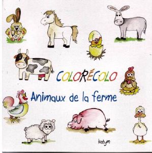 Coloriages Animaux de la Ferme en papier recyclé