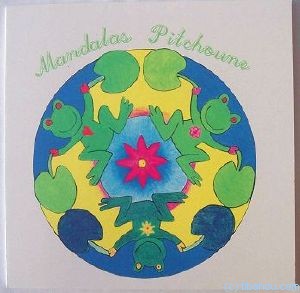 Coloriages Mandalas "Pitchoune" en papier recyclé