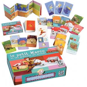 Le Petit Marco et les maisons du monde - jeu évolutif dès 4 ans