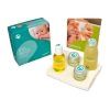 Coffret bio massage et bien-être bébé « Bonheur de bébé »