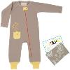 Coffret Cadeau naissance bio combi-pyjama + 1 arbre planté