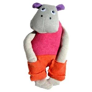 Hippo Pocket - Doudou bio made in France